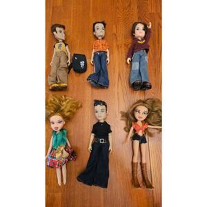 Bratz and Bratz Boyz‎ 6 figure lot